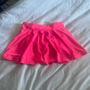 Skirt with built in shorts, brand:bcg , size:youth medium, color: hot pink
